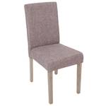 Chaise capitonnée Littau (lot de 4) Gris