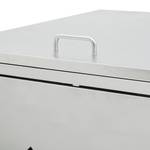 Mülltonnenbox 3000237 Silber - Metall - 78 x 115 x 207 cm