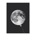 Mond mit Luftballon