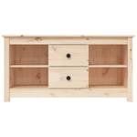 TV-Schrank D259 Braun - Massivholz - 37 x 52 x 103 cm