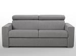 Schlafsofa VIZIR Grau - Textil - 94 x 95 x 196 cm