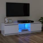 Meuble tv 3009188 Blanc brillant - 30 x 120 cm