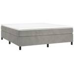 Cadre de lit 3016030-6 Gris lumineux - Hauteur : 35 cm