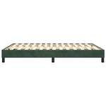 Cadre de lit 3016030-4 Vert foncé - 193 x 25 cm