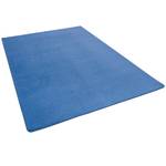 Trend Velours Teppich Joy Blau - 160 x 160 cm