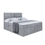 Boxspringbett GRATUN Grau - Breite: 180 cm - H3