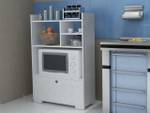 Wei脽 Aras Mehrzweckschrank K眉chenschrank