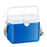 Kühlbox klein 8 Liter Blau - Weiß - Kunststoff - 31 x 34 x 21 cm