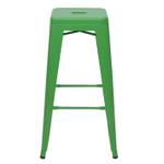 Tabouret de bar A73 métal (lot de 4) Vert