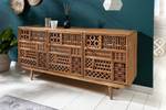 Sideboard MARRAKESCH Braun - Massivholz - Holzart/Dekor - 160 x 75 x 38 cm