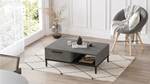 Table basse LUVIO CT90 Gris