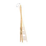 Handtuchhalter Bambus faltbar Braun - Bambus - 53 x 152 x 31 cm