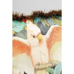 Coussin à franges Perroquets Polyester - Multicolore