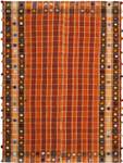 Tapis Jajim CCI Orange - Textile - 144 x 1 x 194 cm