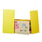 Sitzbox für Kinder Cremeweiß - Hellrosa - Gelb