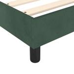 Cadre de lit 3016030-4 Vert foncé - 203 x 25 cm