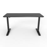 Bureau électrique Kento Noir - Largeur : 140 cm