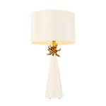 Lampe de chevet ARIN Blanc - Métal - Textile - 38 x 79 x 38 cm