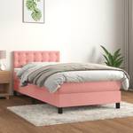 Boxspringbett 3017290-26 Pink - Breite: 100 cm