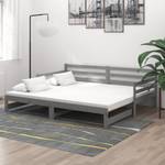 Tagesbett D7355 Grau - Massivholz - 90 x 69 x 200 cm