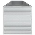 Garten-Hochbeet DE871 Silber - Metall - 80 x 80 x 400 cm