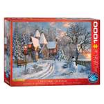 Puzzle D Davison Christmas Cottage Papier - 26 x 6 x 36 cm