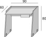 Schublade Moderner mit Schreibtisch 1