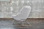 Fauteuil relax AVON Tissu Gris