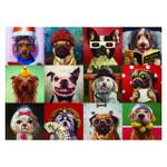 Puzzle Lucia Heffernan Lustige Hunde Papier - 26 x 6 x 36 cm