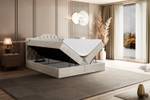 Boxspringbett VILA-1 Beige - Breite: 180 cm - H3