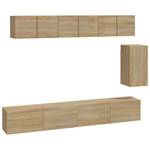 TV-Schrank 6er Set D152 Eiche Sonoma Dekor