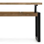 Table Basse relevable 50x100 x52 NG-EV Noir - Bois massif - Bois/Imitation - 100 x 62 x 50 cm