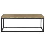 Table basse Icub U 60x80cm 18mm Noir Noir - Bois massif - Bois/Imitation - 80 x 42 x 60 cm