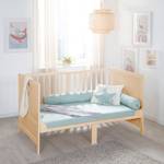 Mitwachsendes Babybett Easy Sleep Hellbraun