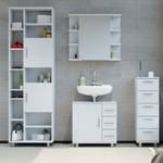 Meuble sous vasque simple Ilias 30800 Blanc