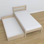 Einzelbett N01 mit Schublade Eiche Hell - 120 x 190 cm