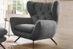 Fauteuil CHARME Cord Gris