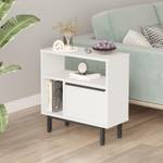 Table d'appoint OCEAN ST60 1D Blanc