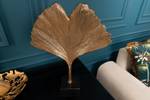 Skulptur GINKGO LEAF Gold