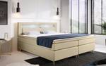 Boxspringbett Hypnos Beige - Breite: 140 cm - H4