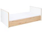 Umbauseiten für Babybett Maxim Braun - Holzwerkstoff - Kunststoff - 139 x 19 x 2 cm