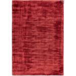 Tapis de salon moderne fait main LAME Rouge - 200 x 290 cm