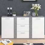 Sideboard Novelli mit 2 Türen Beton Dekor