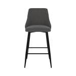 Tabouret de bar Pipo (Lot de 2) Gris