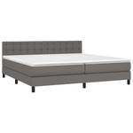 Boxspringbett 3017267-6 Grau - Breite: 200 cm