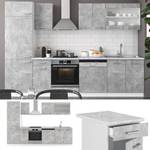 Cuisine R-Line 30224 Imitation béton - Blanc