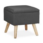 Hocker mit Stauraum Grau