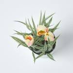 Kunstblumen Tulpen in Topf 22 cm wei脽em
