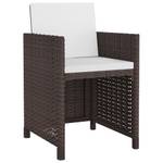 Gartenmöbel-Set Braun - Polyrattan - 109 x 74 x 109 cm