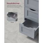 Badezimmerschrank Vientiane Grau - Holzwerkstoff - 55 x 82 x 30 cm